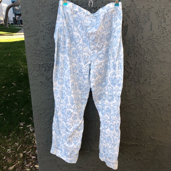 Talbots toile print plus size lounge pants size 3X - Picture 3 of 8